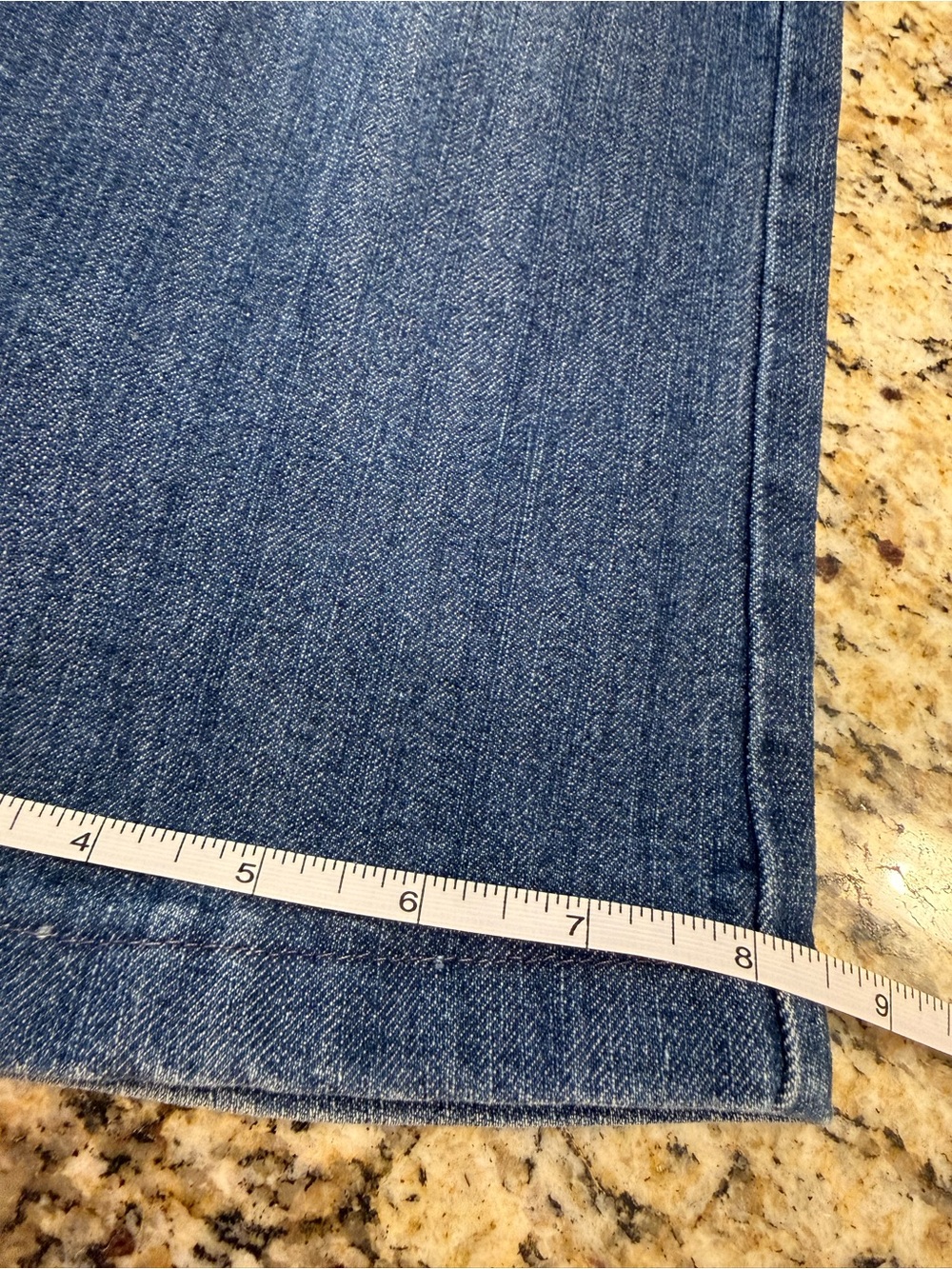 Suko western floral embroidered denim jeans SZ 10 hemmed 27.5” inseam - Picture 14 of 16